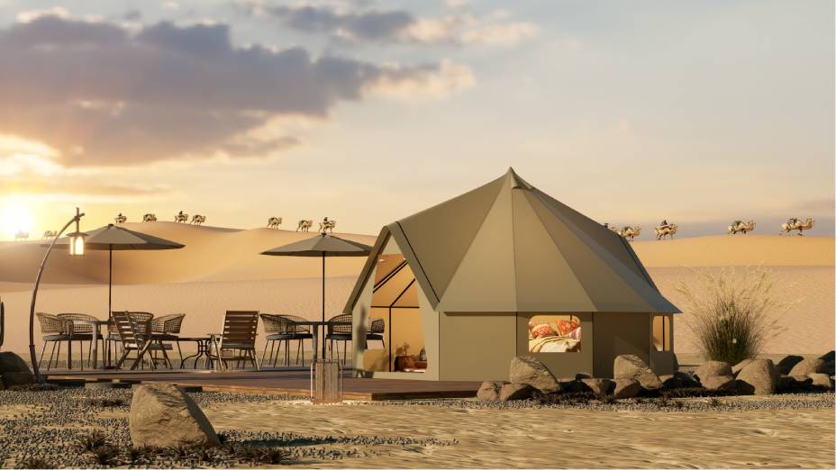 边坝县露营酒店帐篷厂家